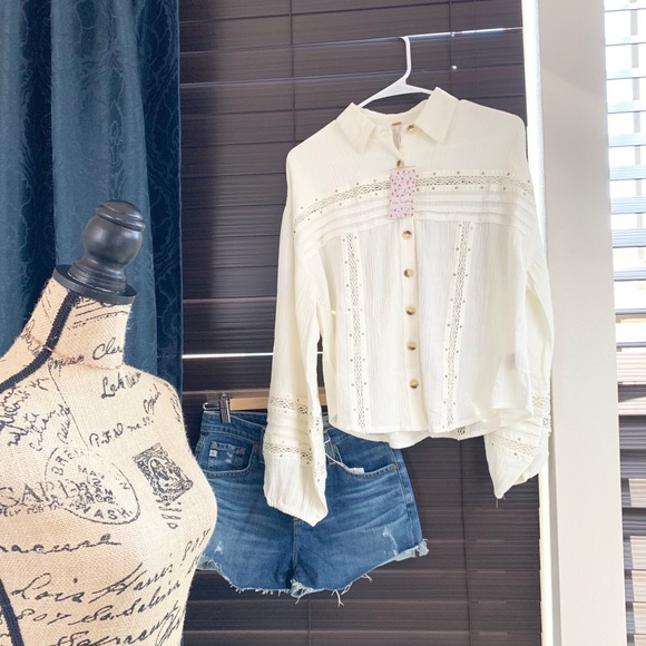 Free people button down - Picture 2 of 8